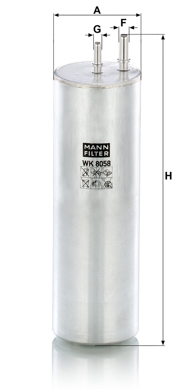 Product Image WK8058_MANN-FILTER