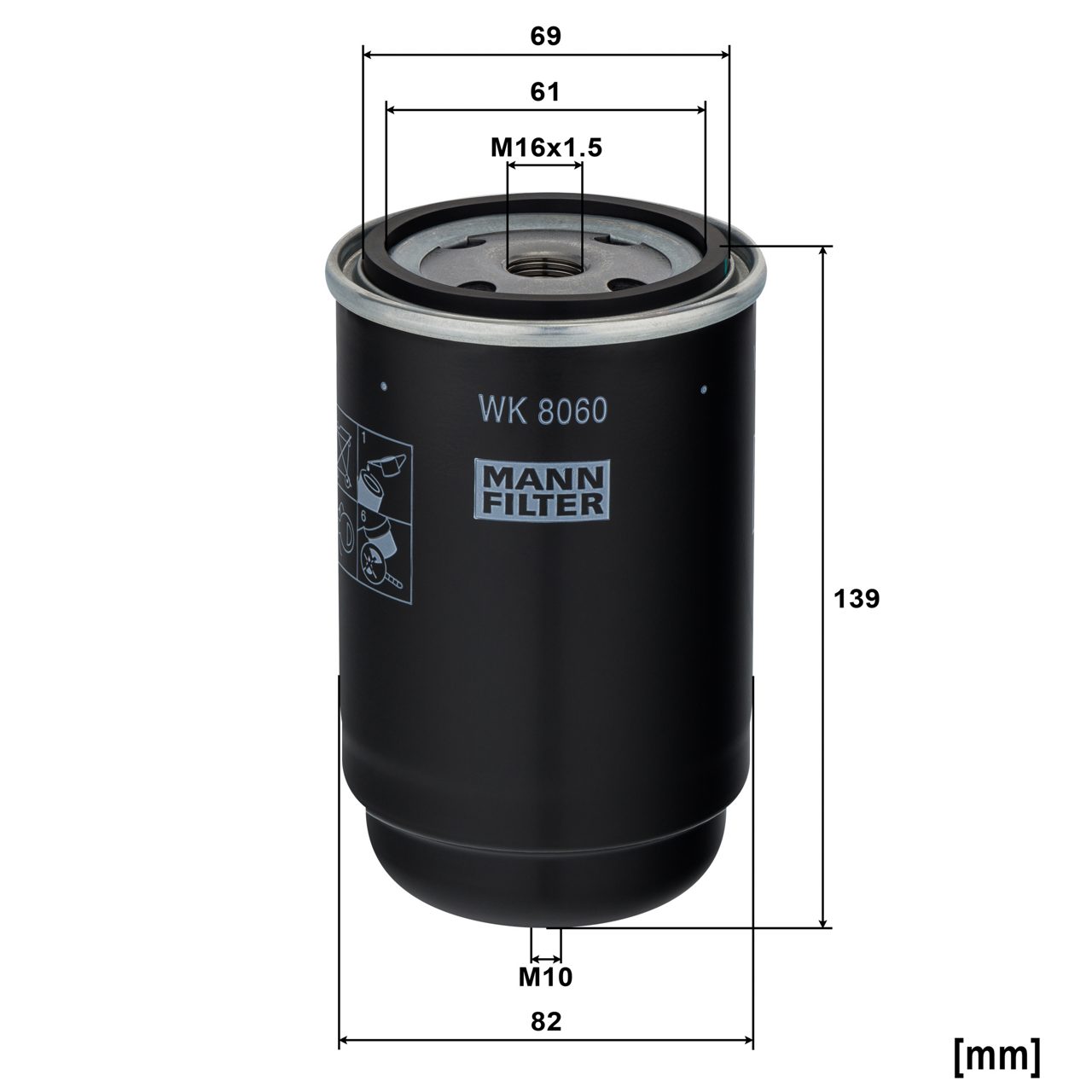 Product Image WK8060Z_MANN-FILTER