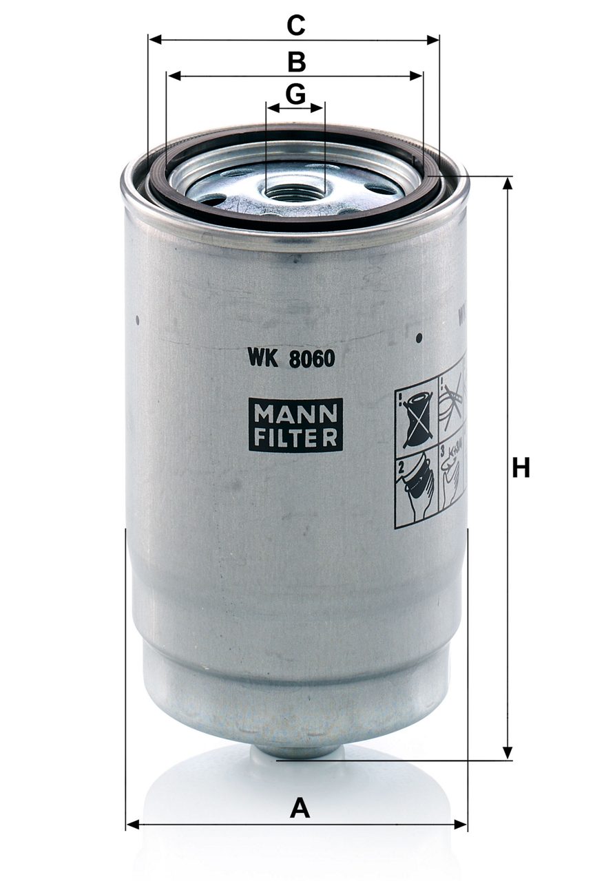 Product Image WK8060Z_MANN-FILTER