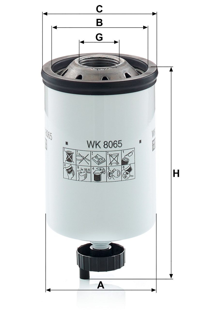 Product Image WK8065_MANN-FILTER