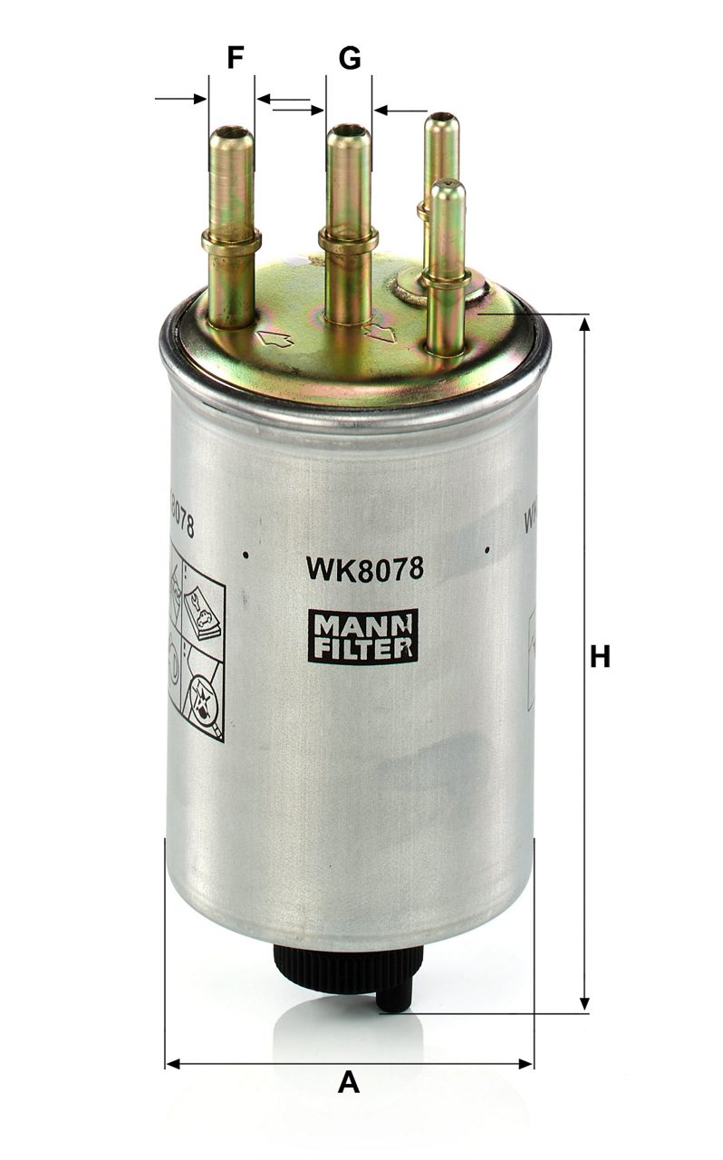 Product Image WK8078_MANN-FILTER