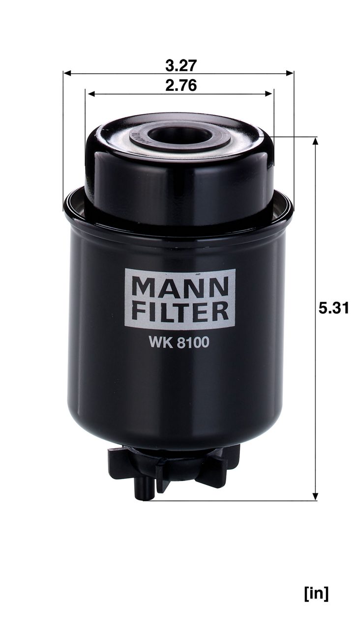 Product Image WK8100_MANN-FILTER