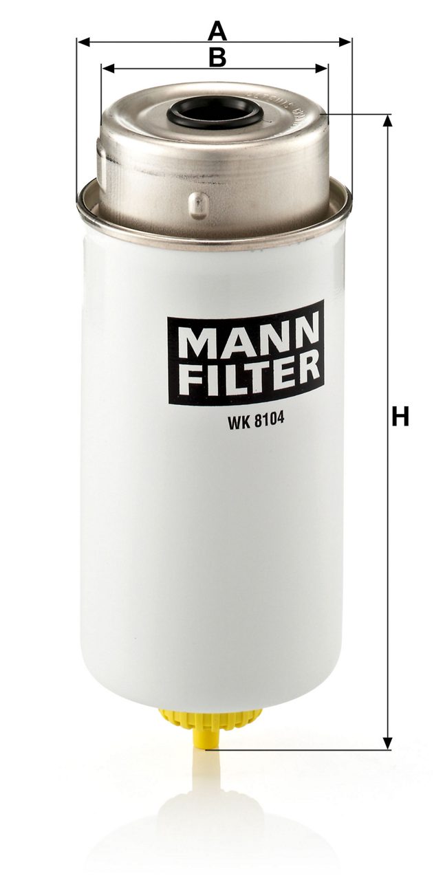Product Image WK8104_MANN-FILTER