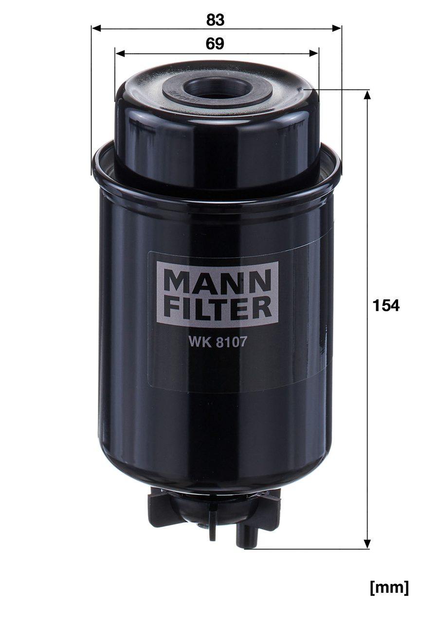 Product Image WK8107_MANN-FILTER