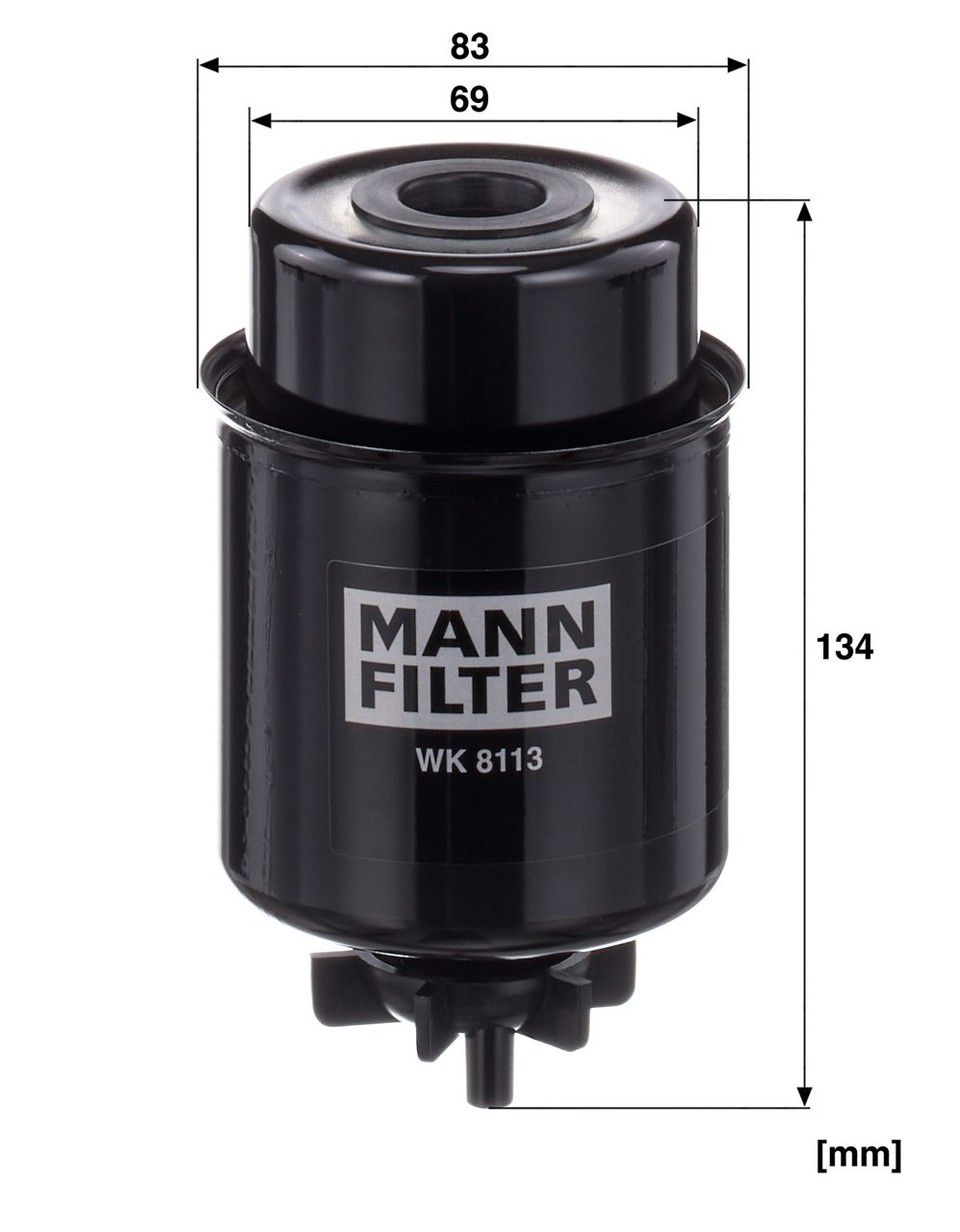 Product Image WK8113_MANN-FILTER
