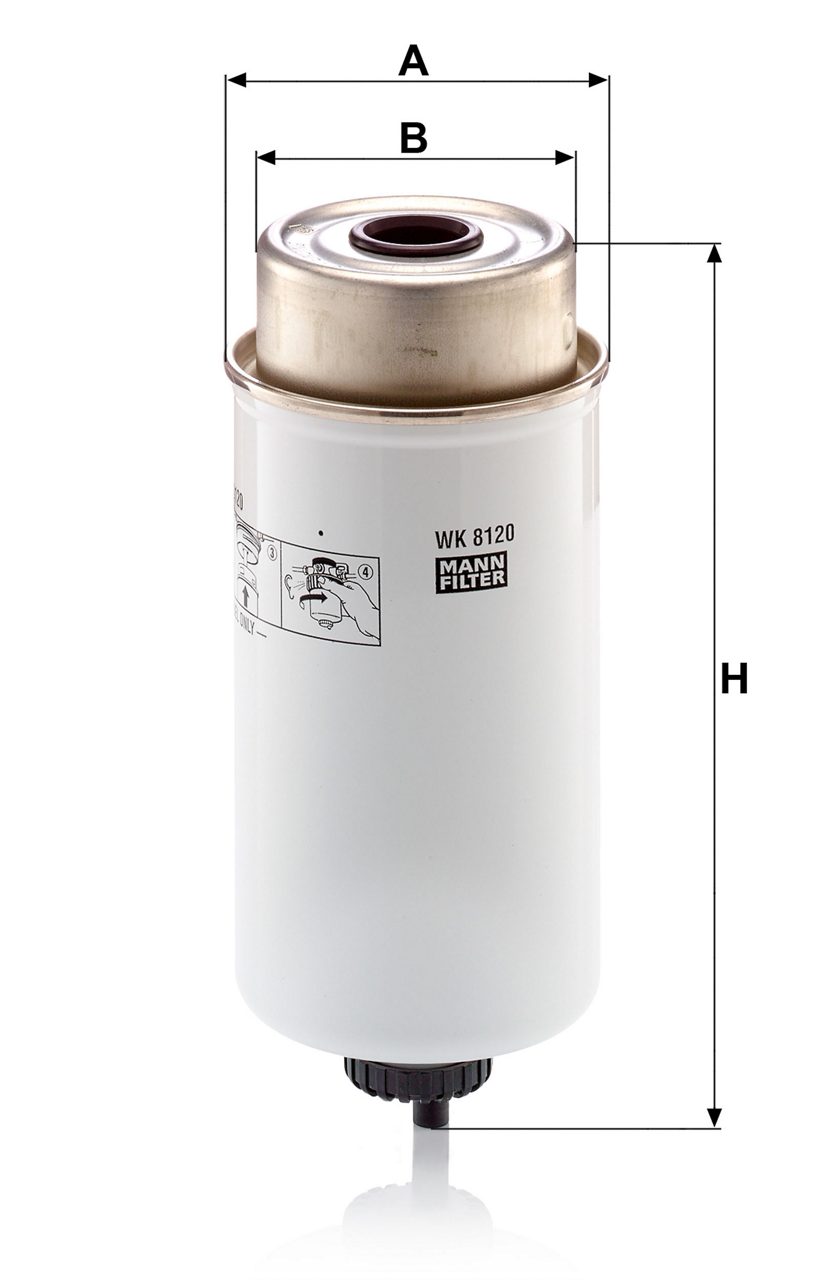 Product Image WK8120_MANN-FILTER