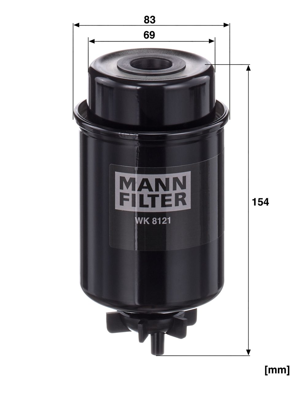 Product Image WK8121_MANN-FILTER