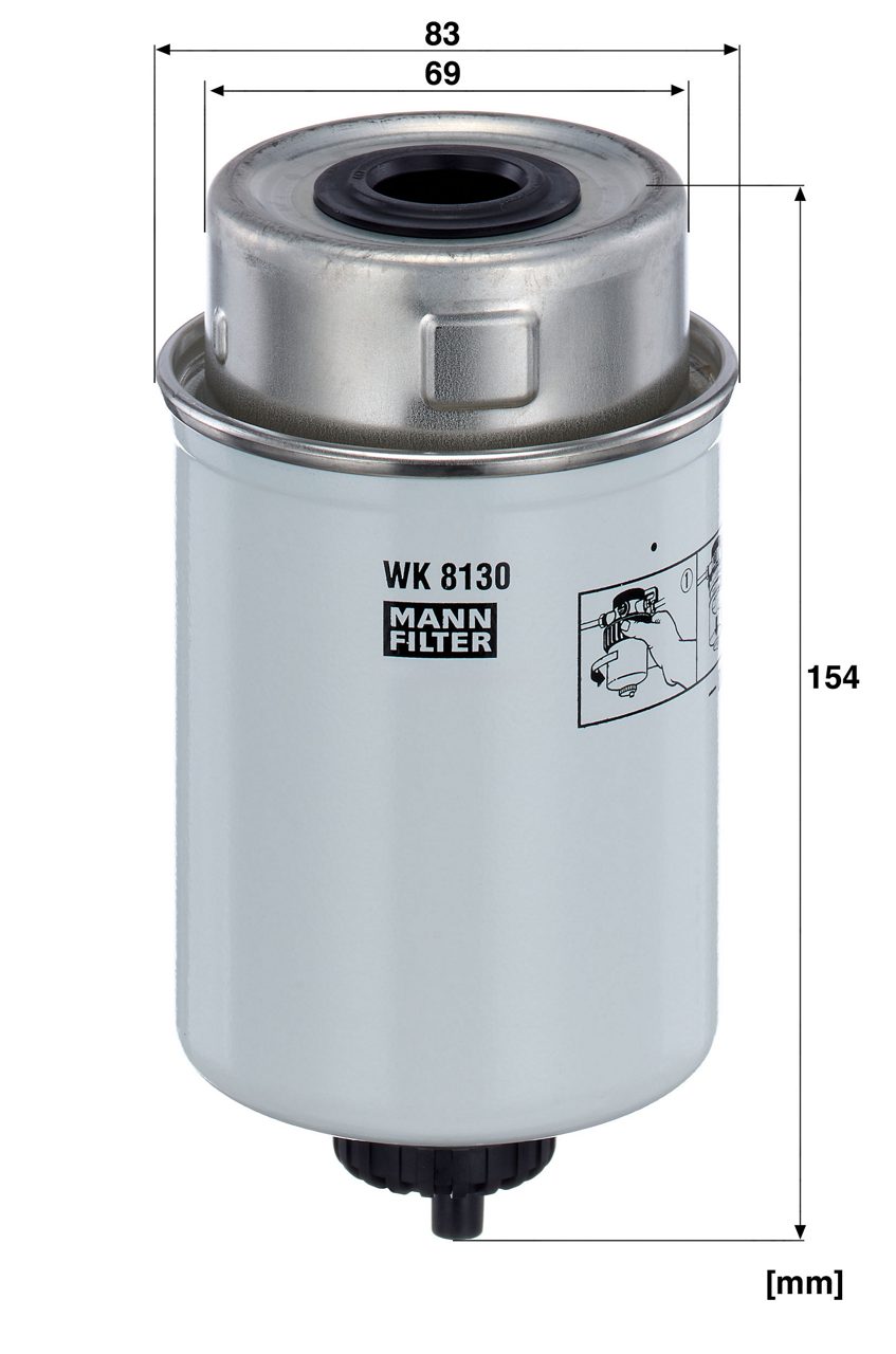 Product Image WK8130_MANN-FILTER