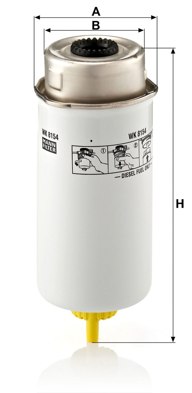 Product Image WK8154_MANN-FILTER