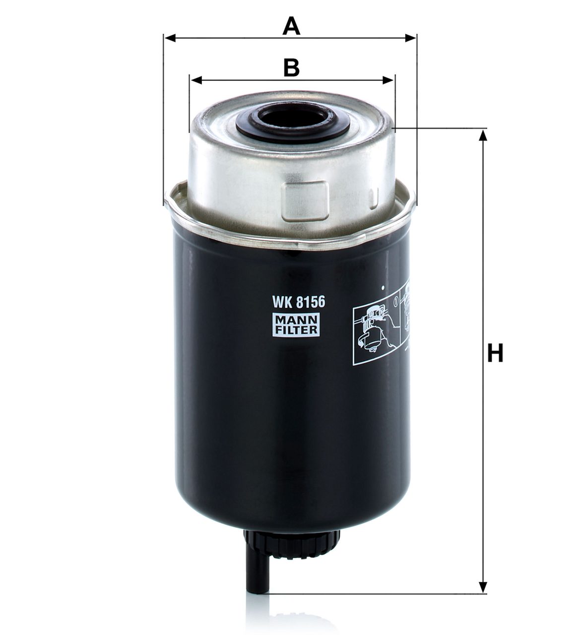 Product Image WK8156_MANN-FILTER