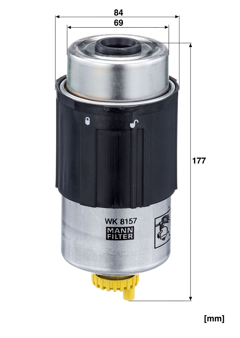 Product Image WK8157_MANN-FILTER