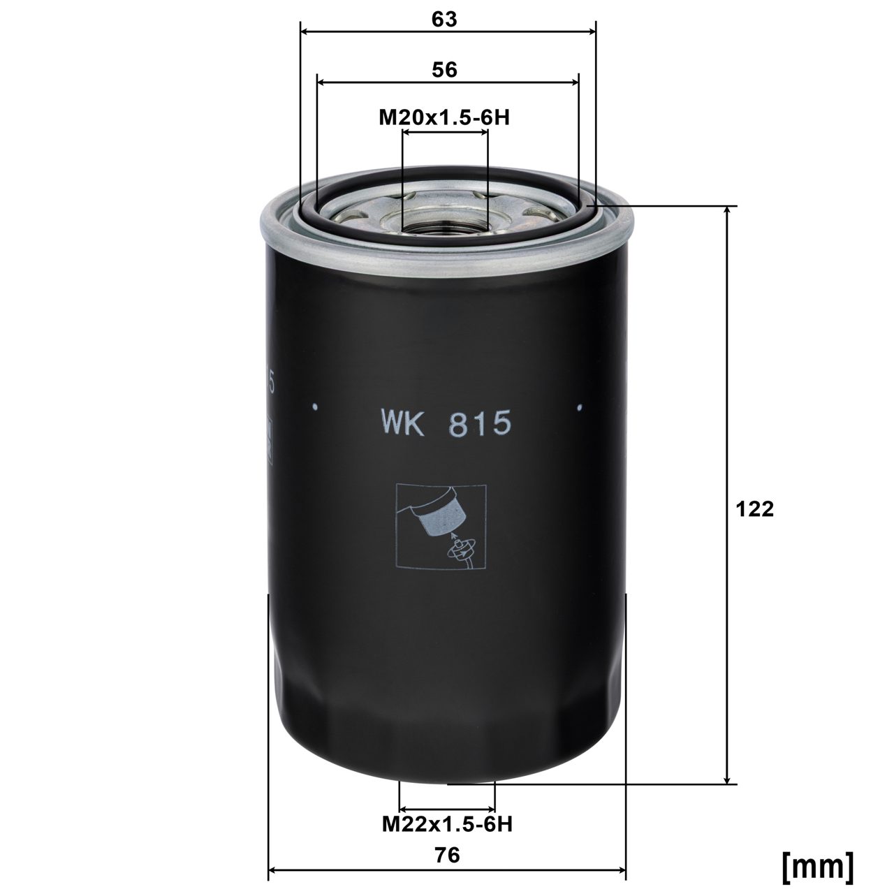 Product Image WK815X_MANN-FILTER