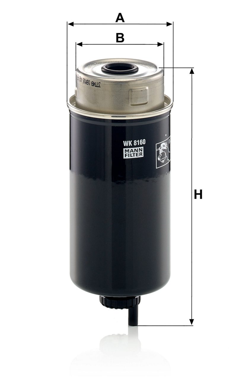Product Image WK8160_MANN-FILTER