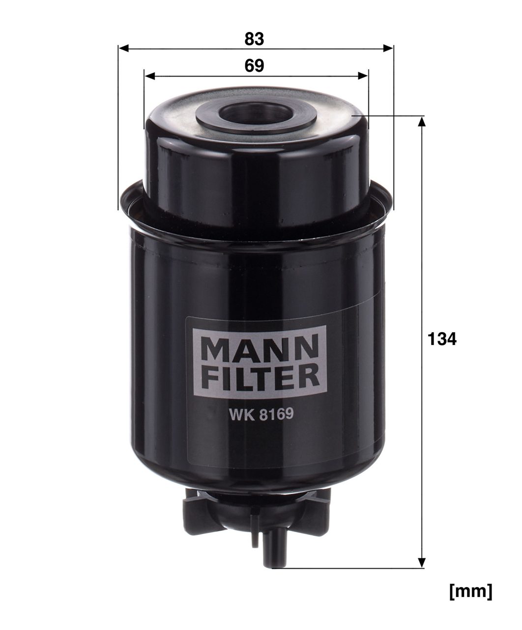 Product Image WK8169_MANN-FILTER