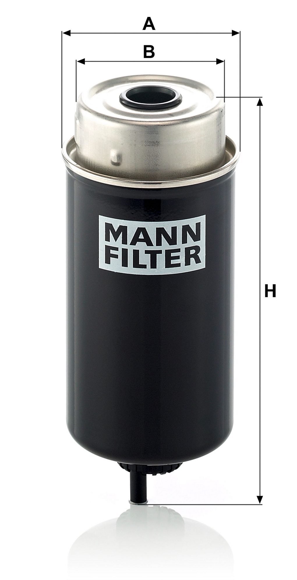 Filtre à carburant MANN-FILTER WK 8172 — vue 5