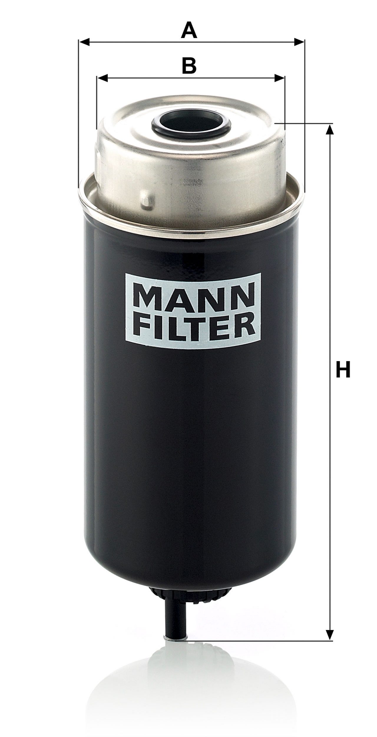 Filtre à carburant MANN-FILTER WK 8172 — vue 6