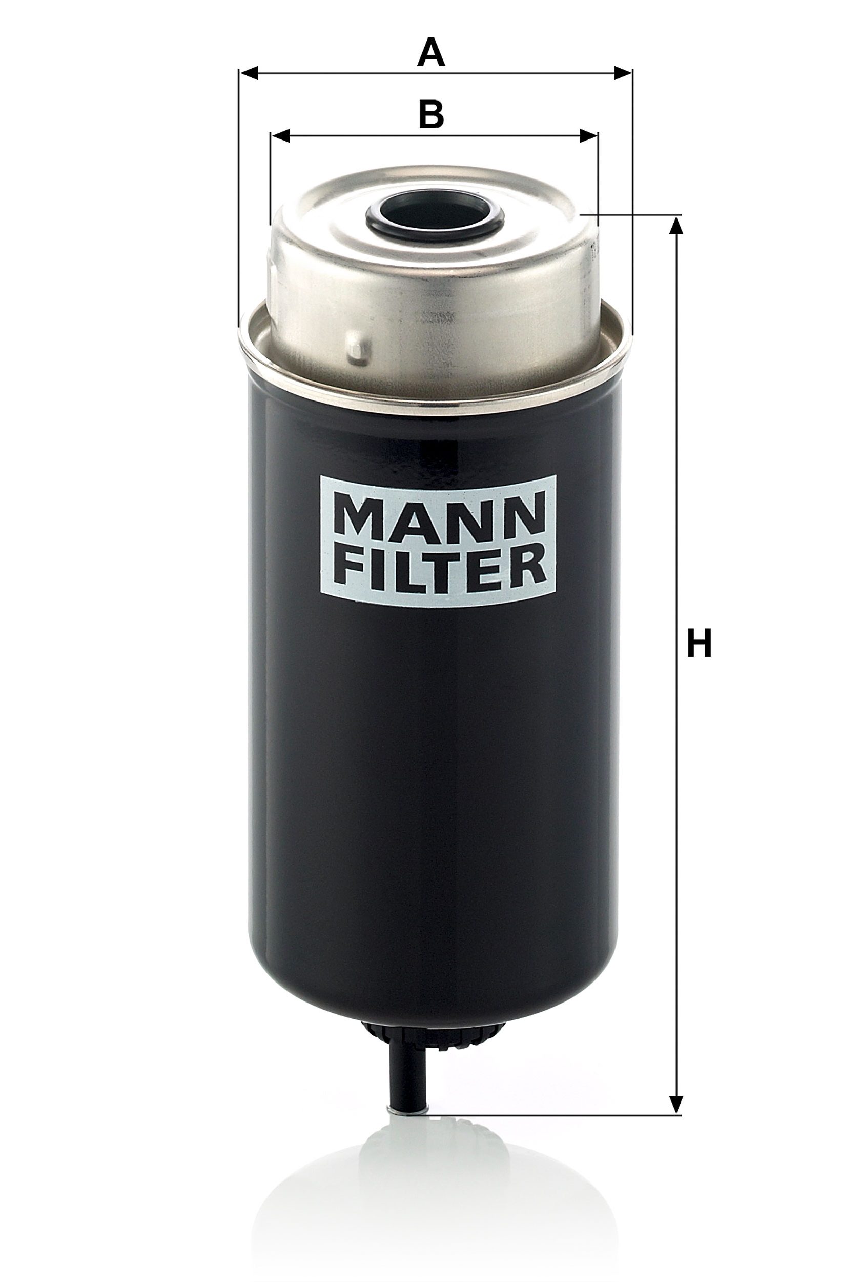Filtre à carburant MANN-FILTER WK 8172 — vue 7