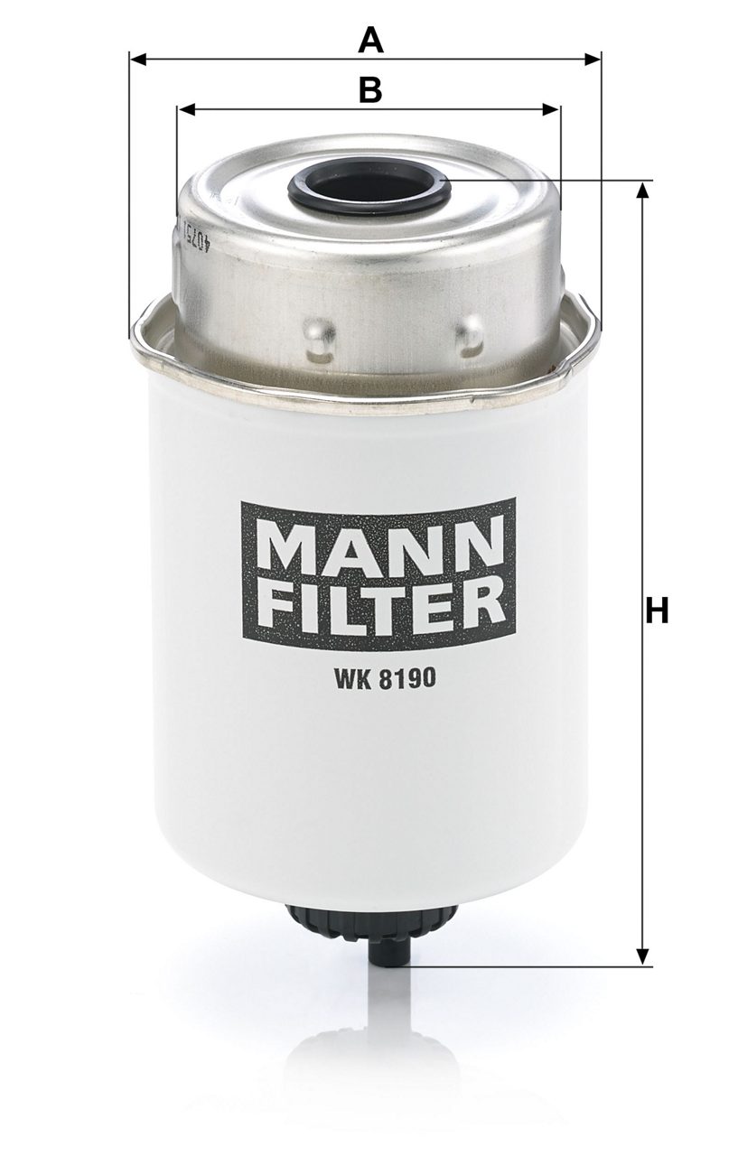 Product Image WK8190_MANN-FILTER
