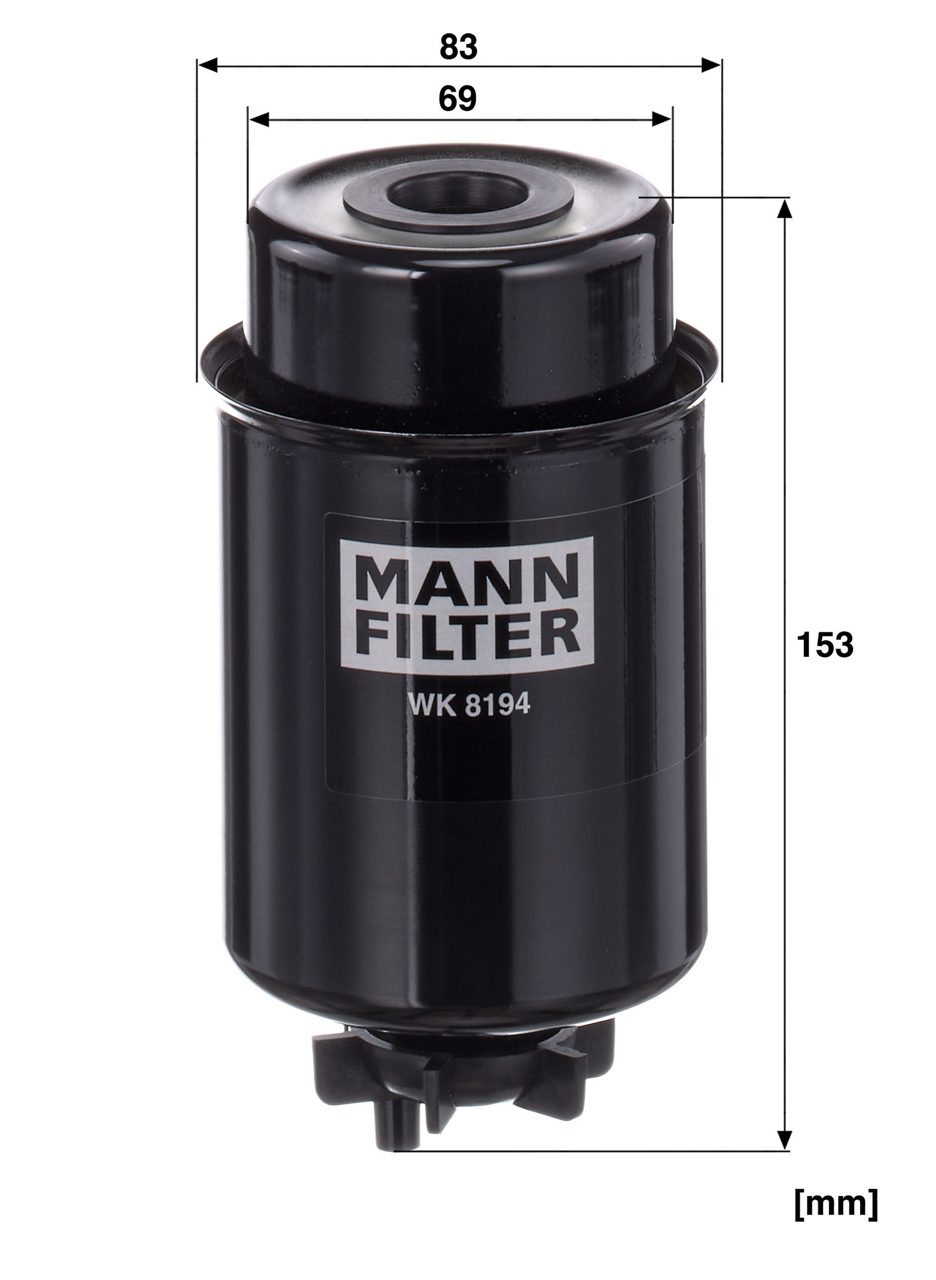 Product Image WK8194_MANN-FILTER