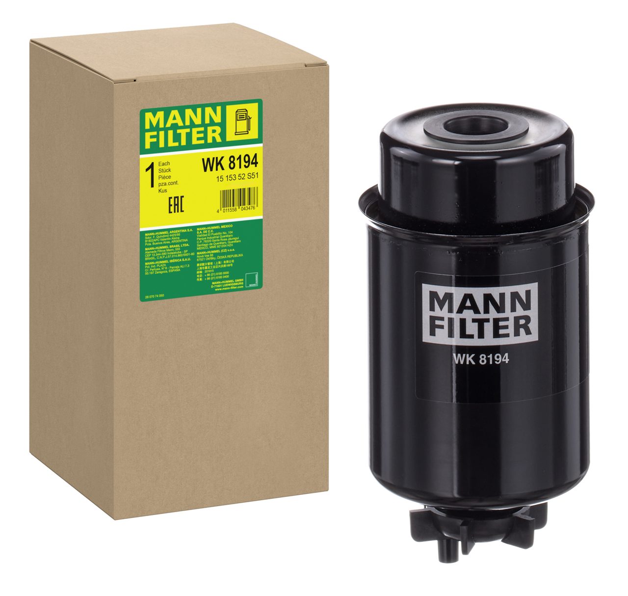 Product Image WK8194_MANN-FILTER