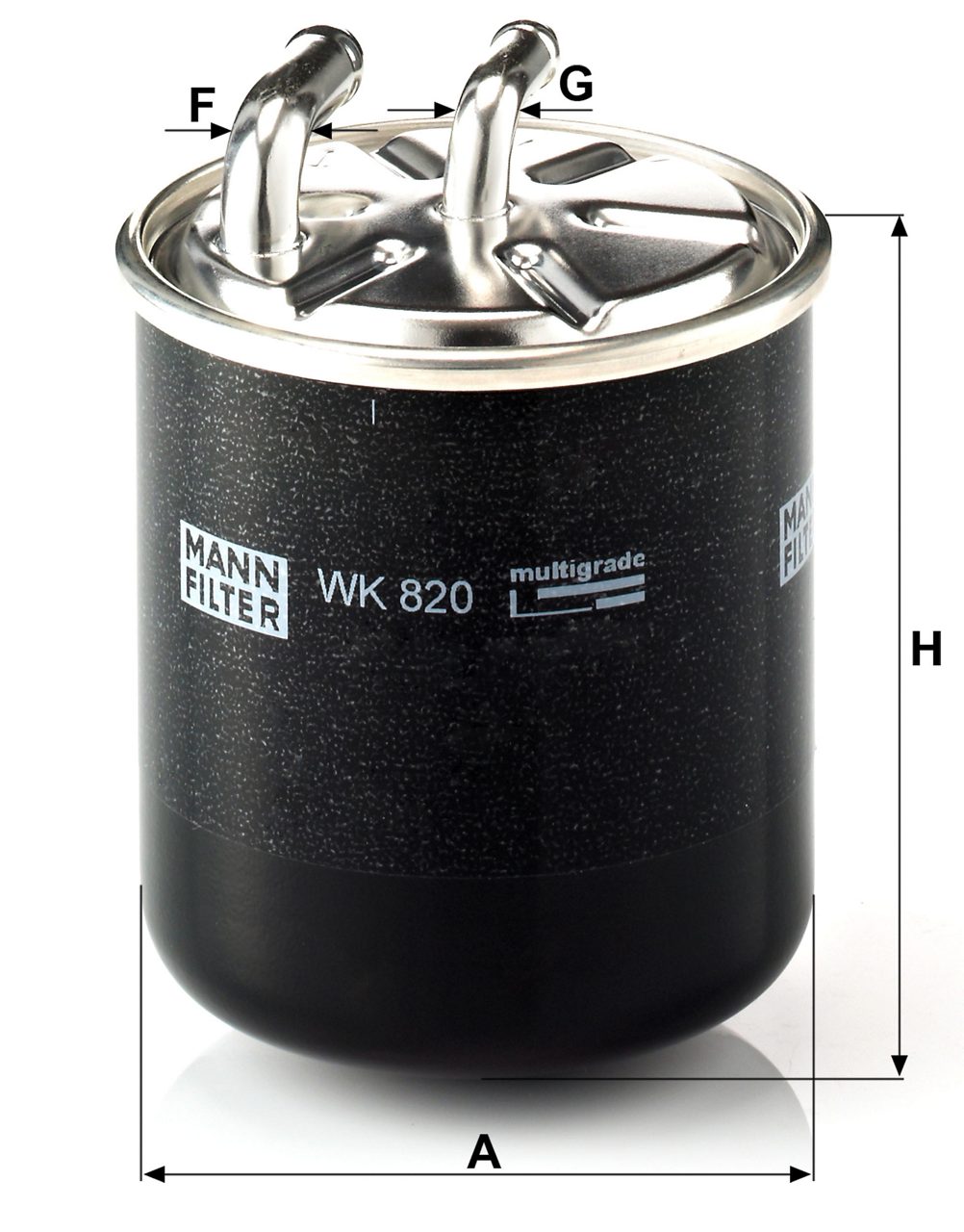 Product Image WK820_MANN-FILTER
