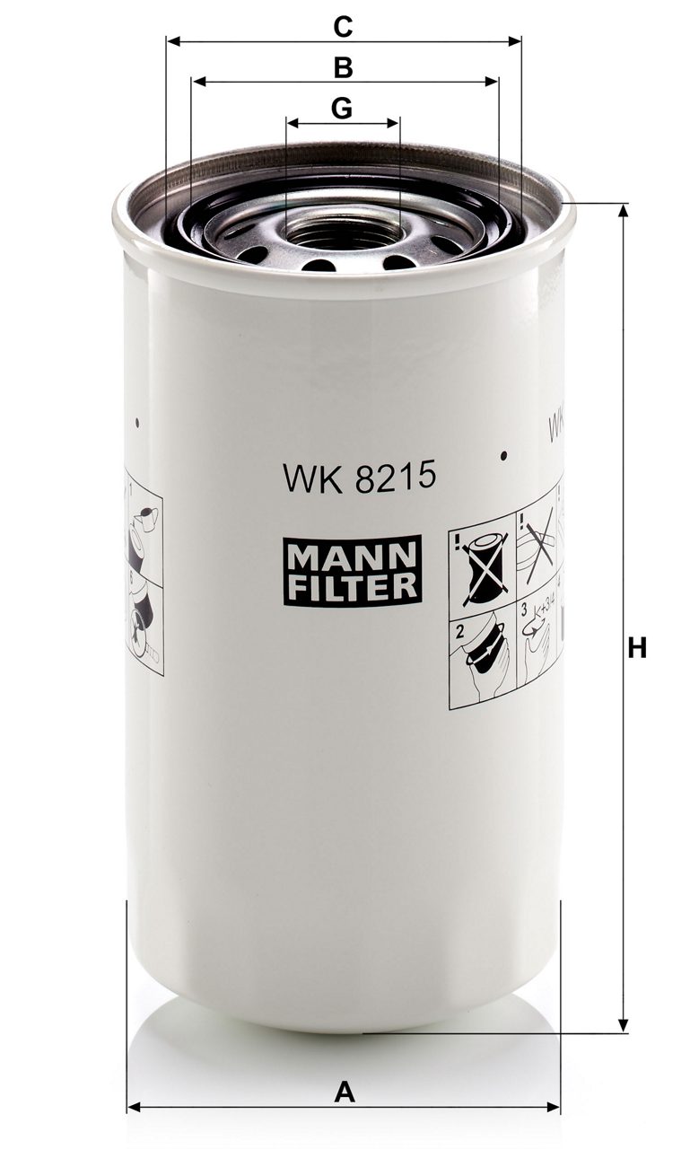 Product Image WK8215_MANN-FILTER