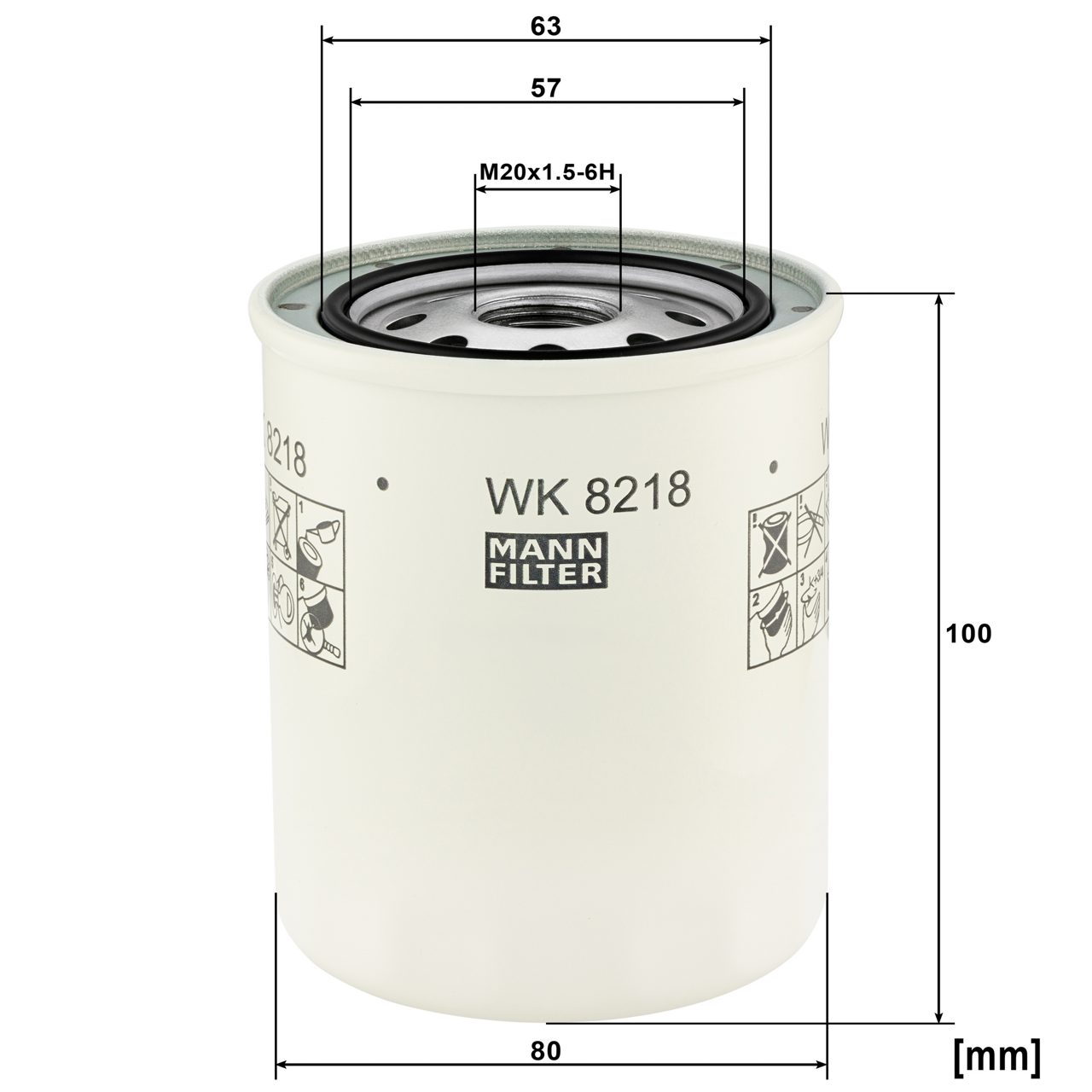 Product Image WK8218_MANN-FILTER