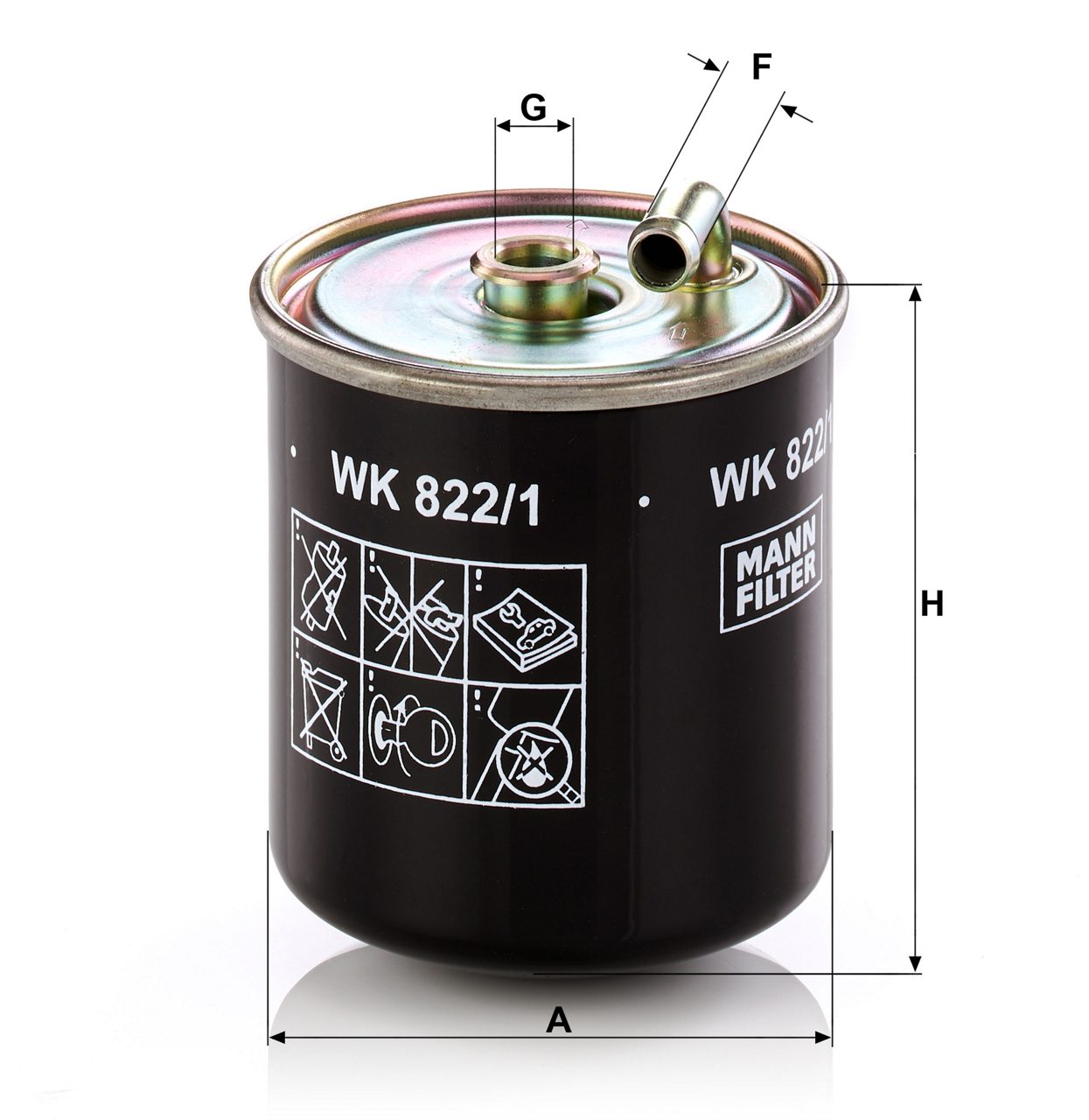 Product Image WK822/1_MANN-FILTER