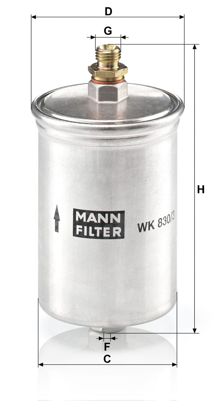Product Image WK830/3_MANN-FILTER