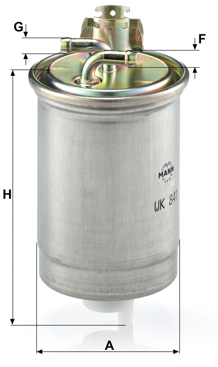 Product Image WK841_MANN-FILTER