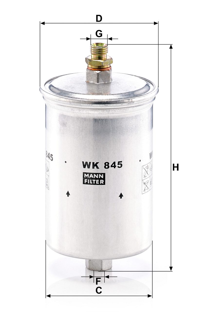 Product Image WK845_MANN-FILTER