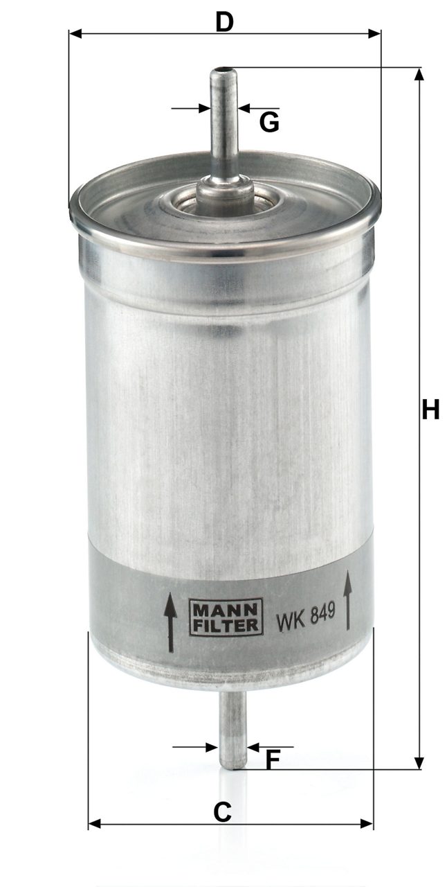 Product Image WK849_MANN-FILTER