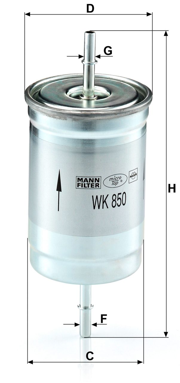 Product Image WK850_MANN-FILTER