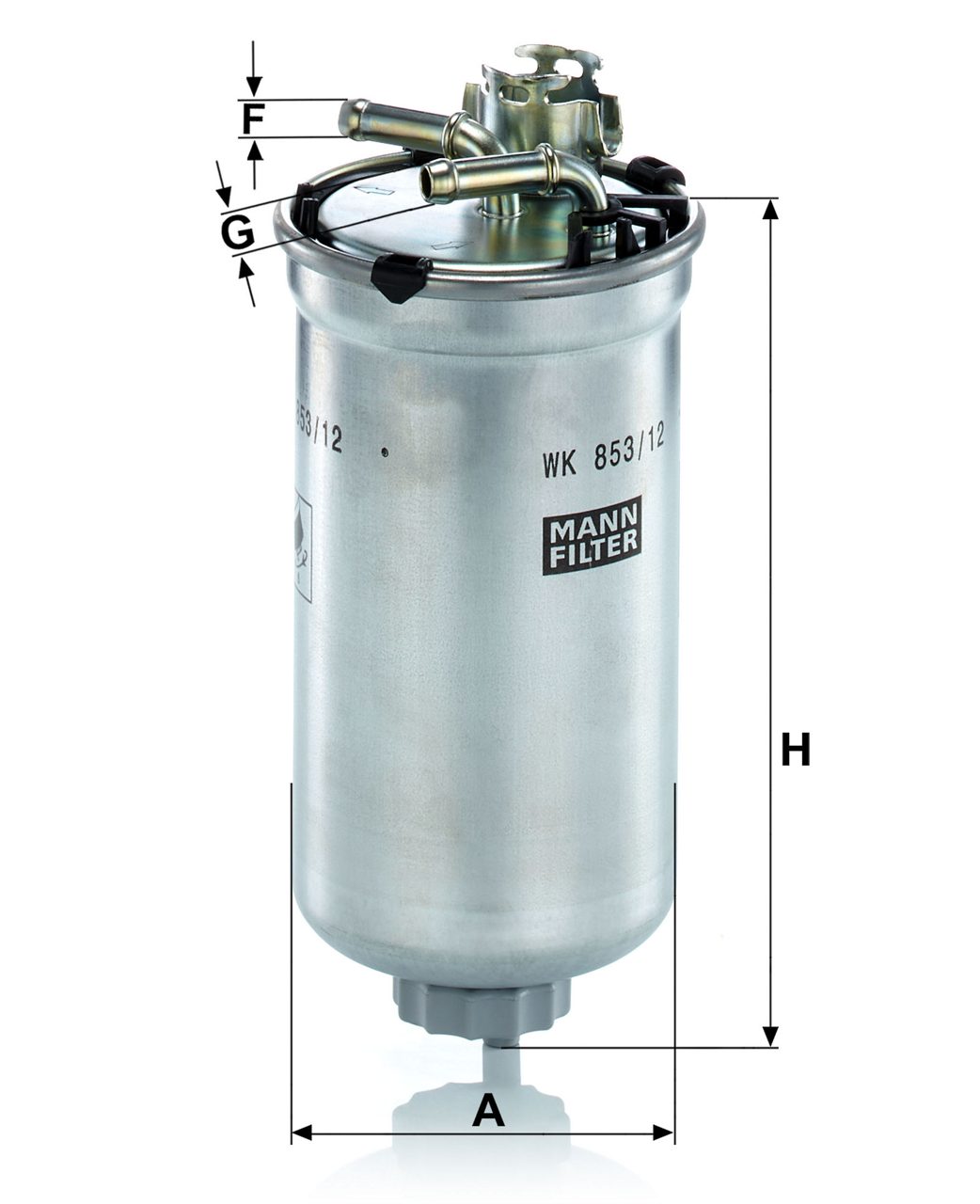 Product Image WK853/12Z_MANN-FILTER