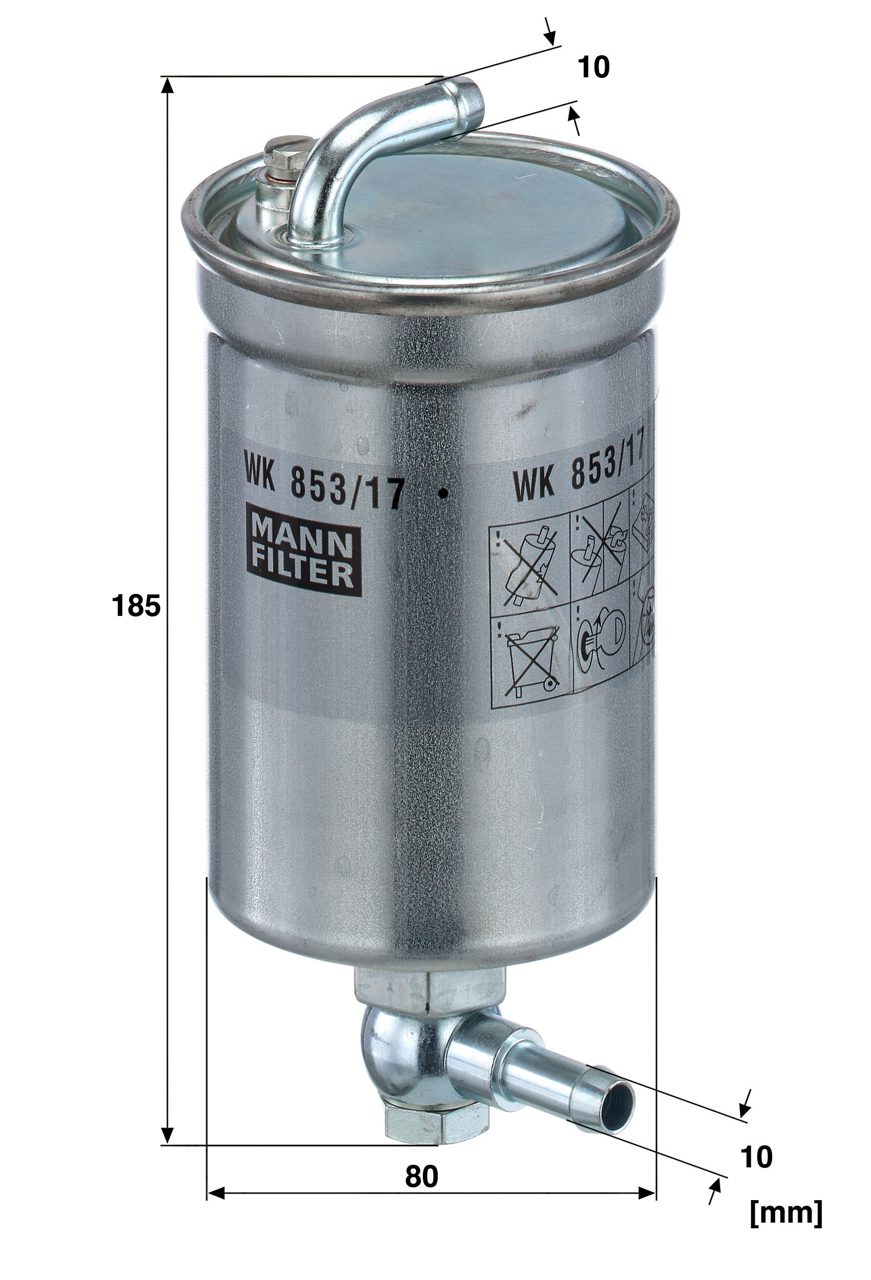 Product Image WK853/17_MANN-FILTER