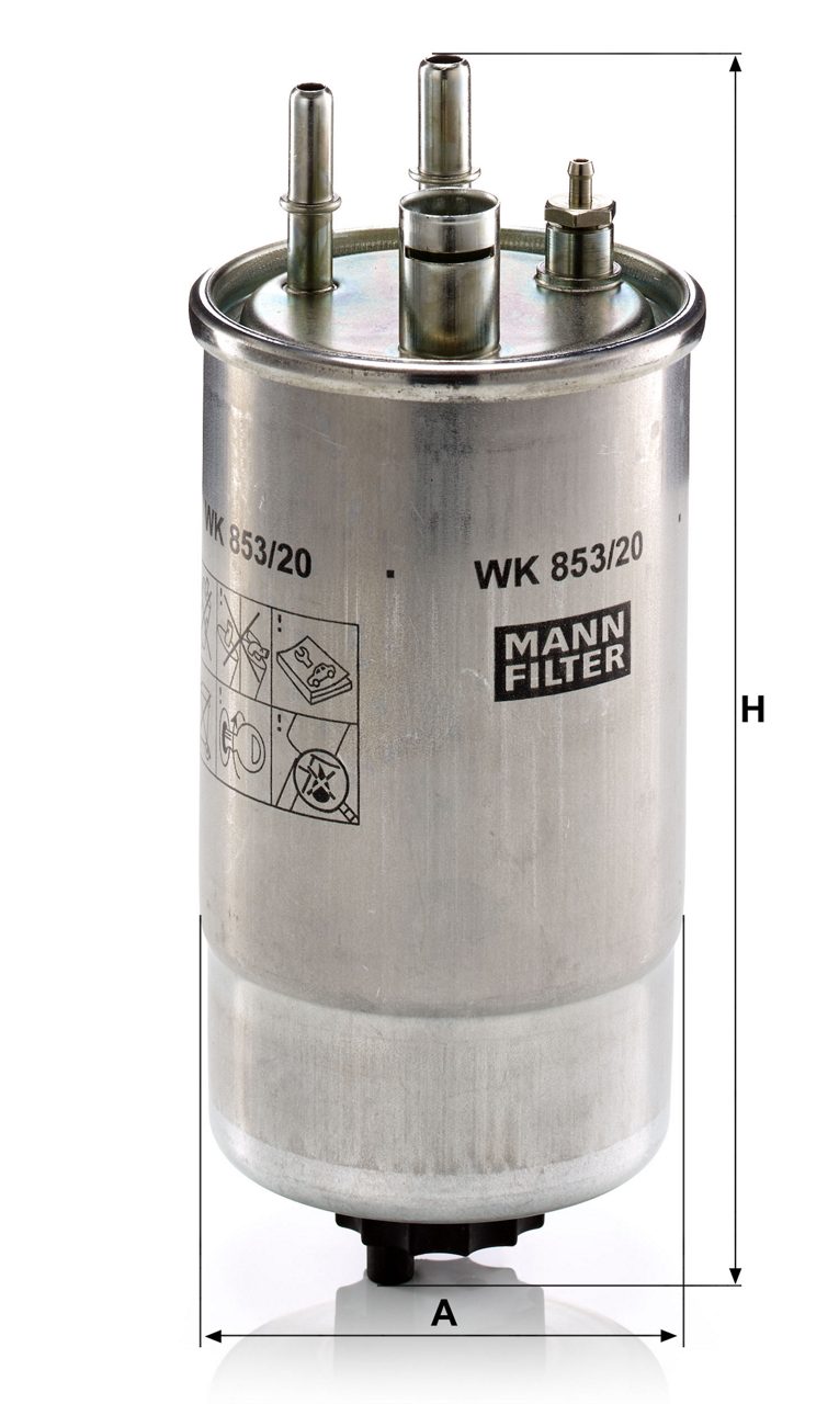 Product Image WK853/20_MANN-FILTER