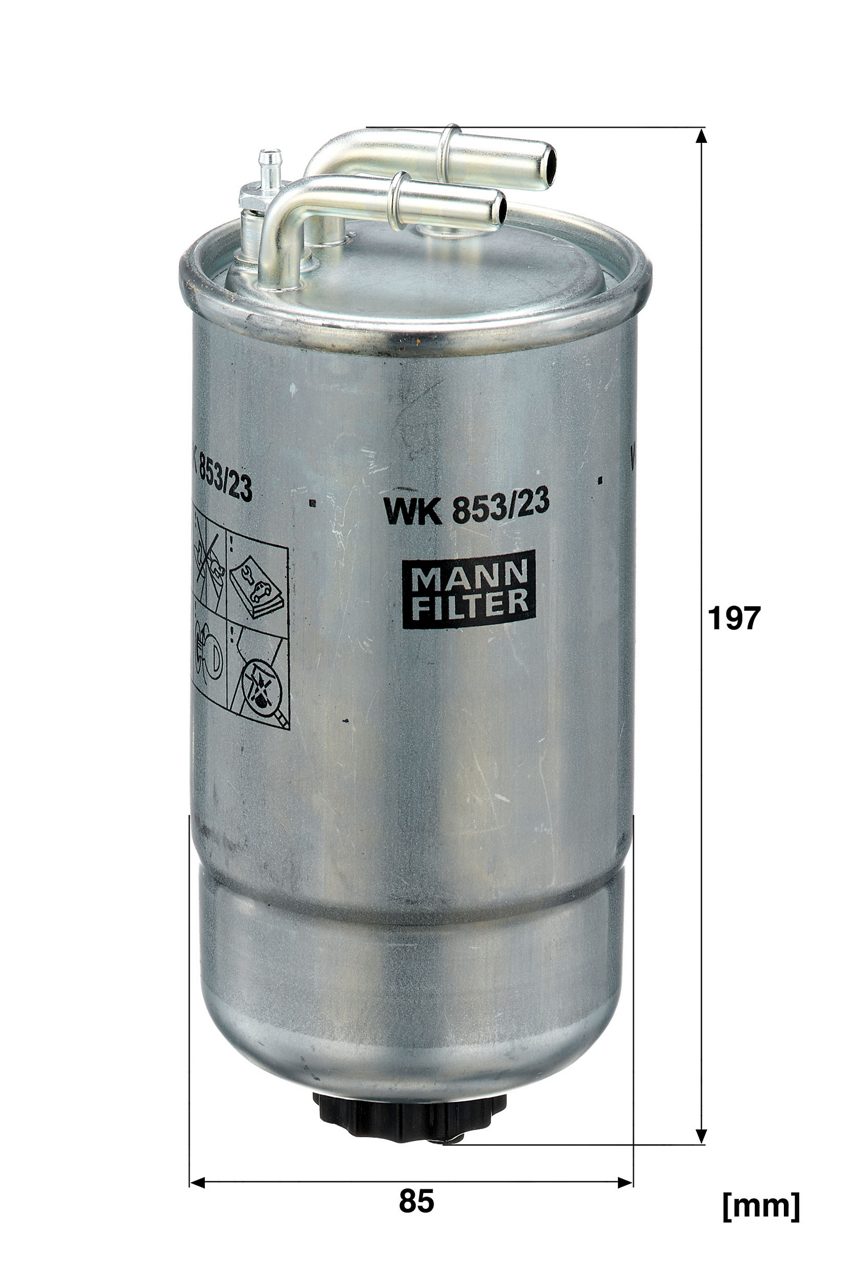 Product Image WK853/23_MANN-FILTER
