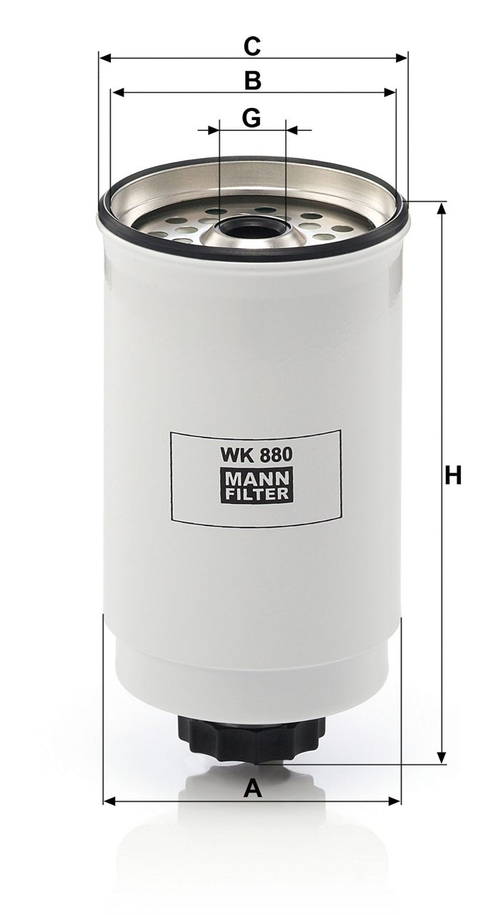 Product Image WK880_MANN-FILTER