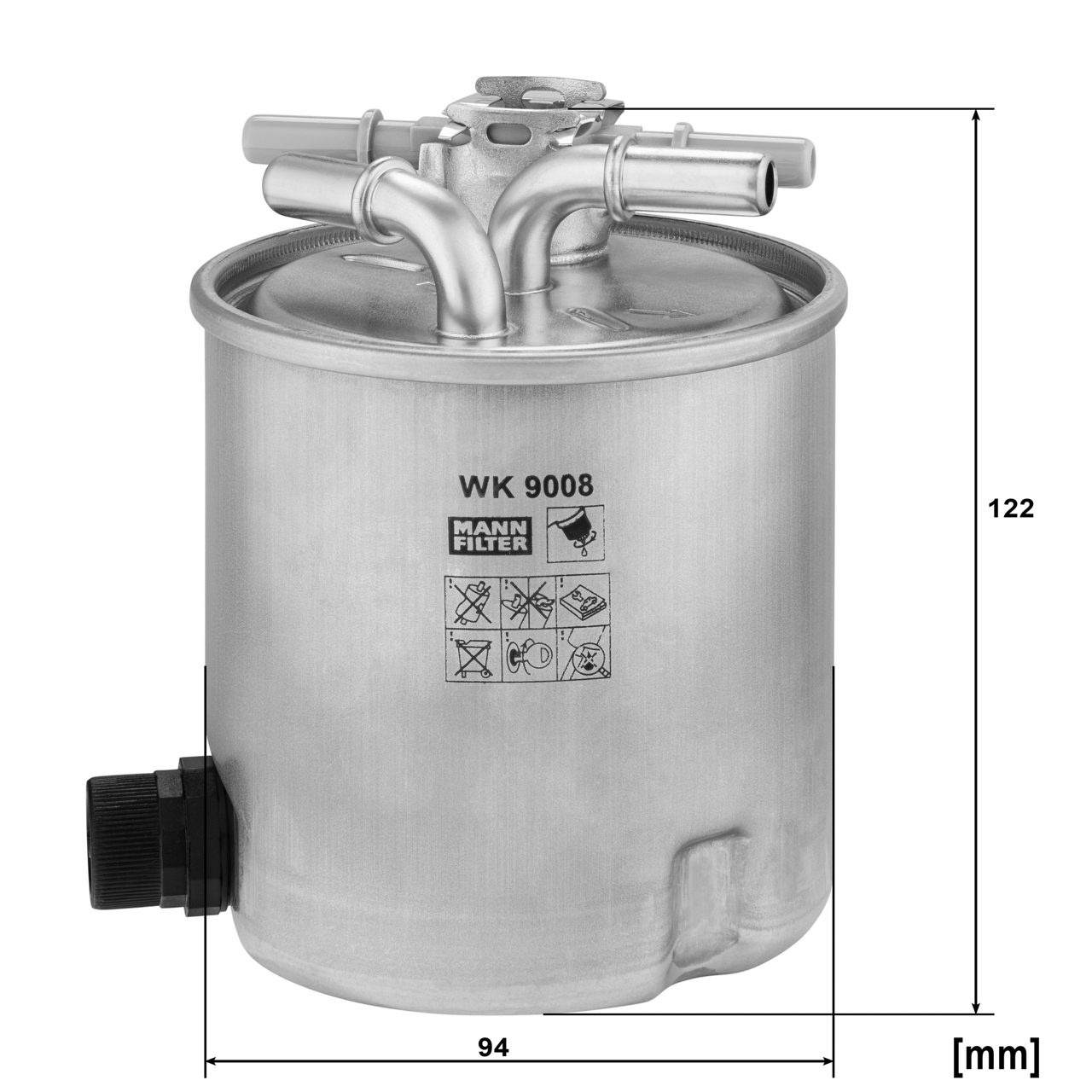 Product Image WK9008_MANN-FILTER