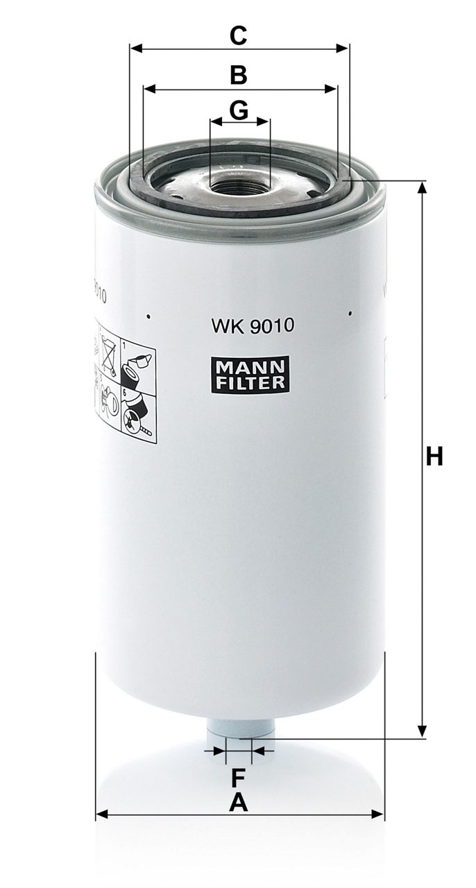 Product Image WK9010_MANN-FILTER