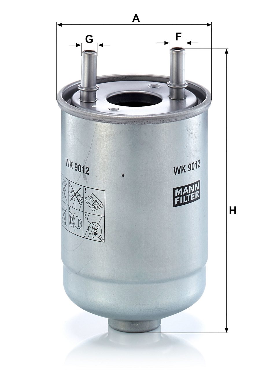 Product Image WK9012X_MANN-FILTER