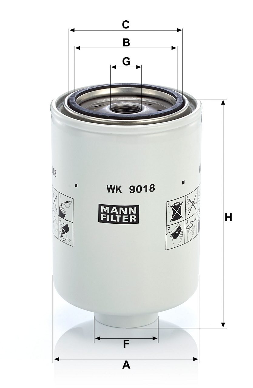 Product Image WK9018X_MANN-FILTER