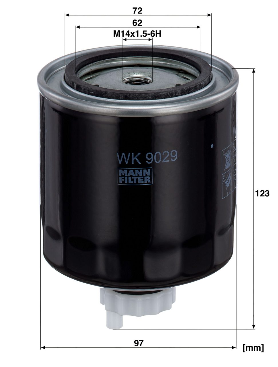 Product Image WK9029_MANN-FILTER