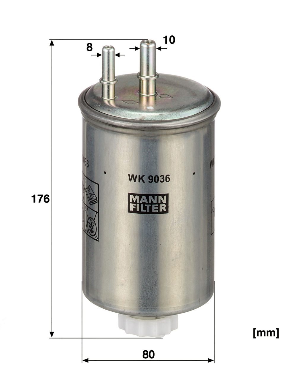 Product Image WK9036_MANN-FILTER