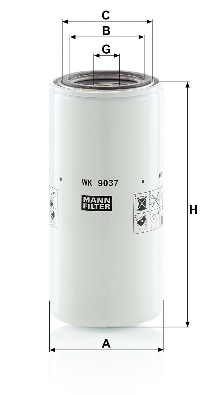 Product Image WK9037X_MANN-FILTER