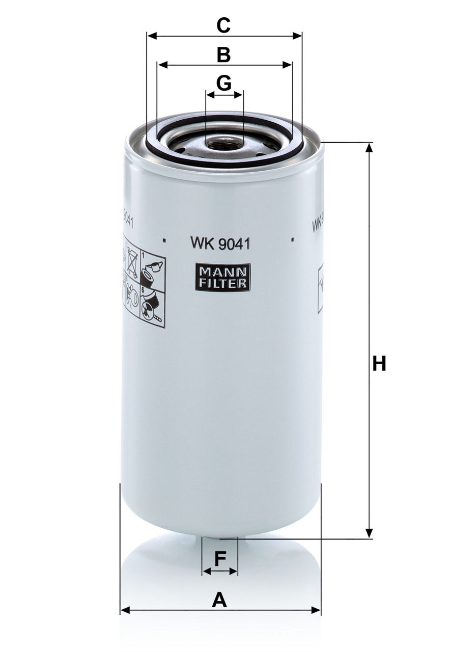 Product Image WK9041X_MANN-FILTER