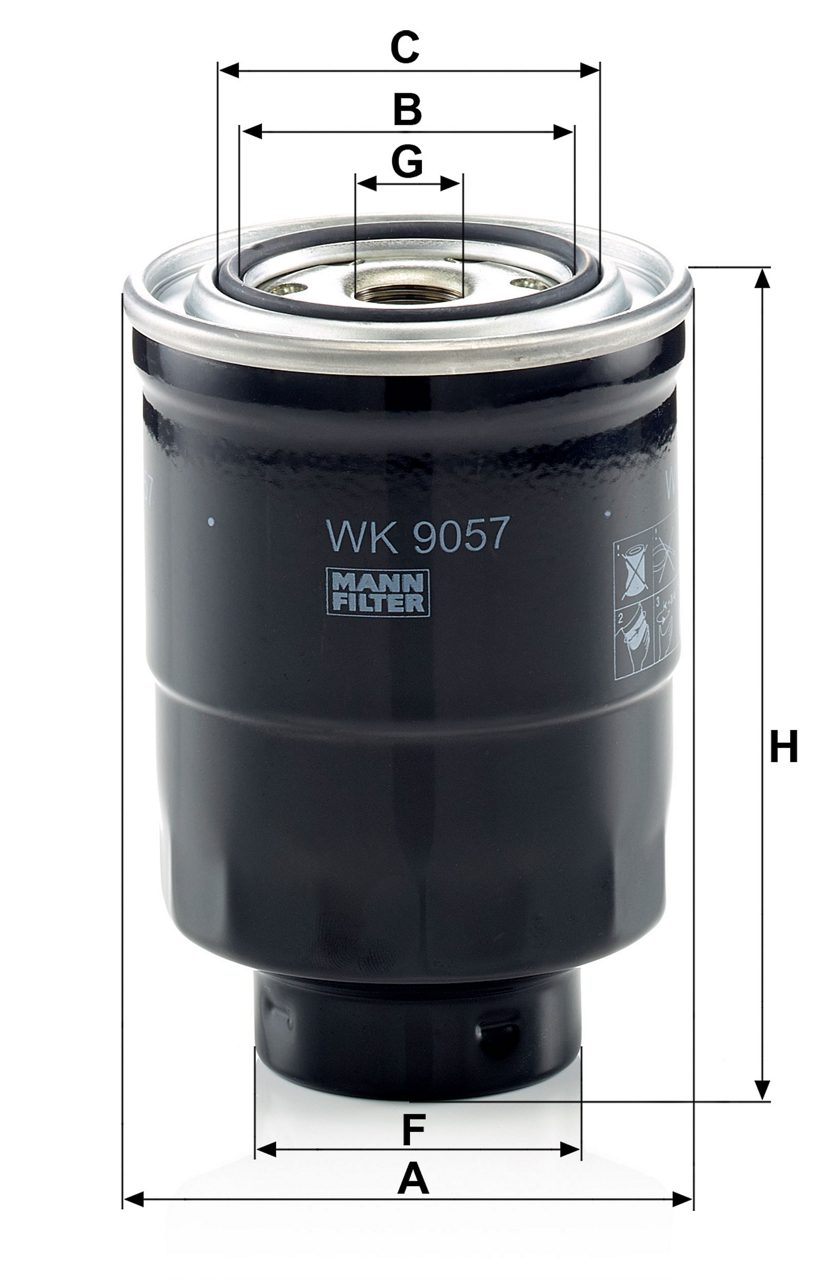 Product Image WK9057Z_MANN-FILTER