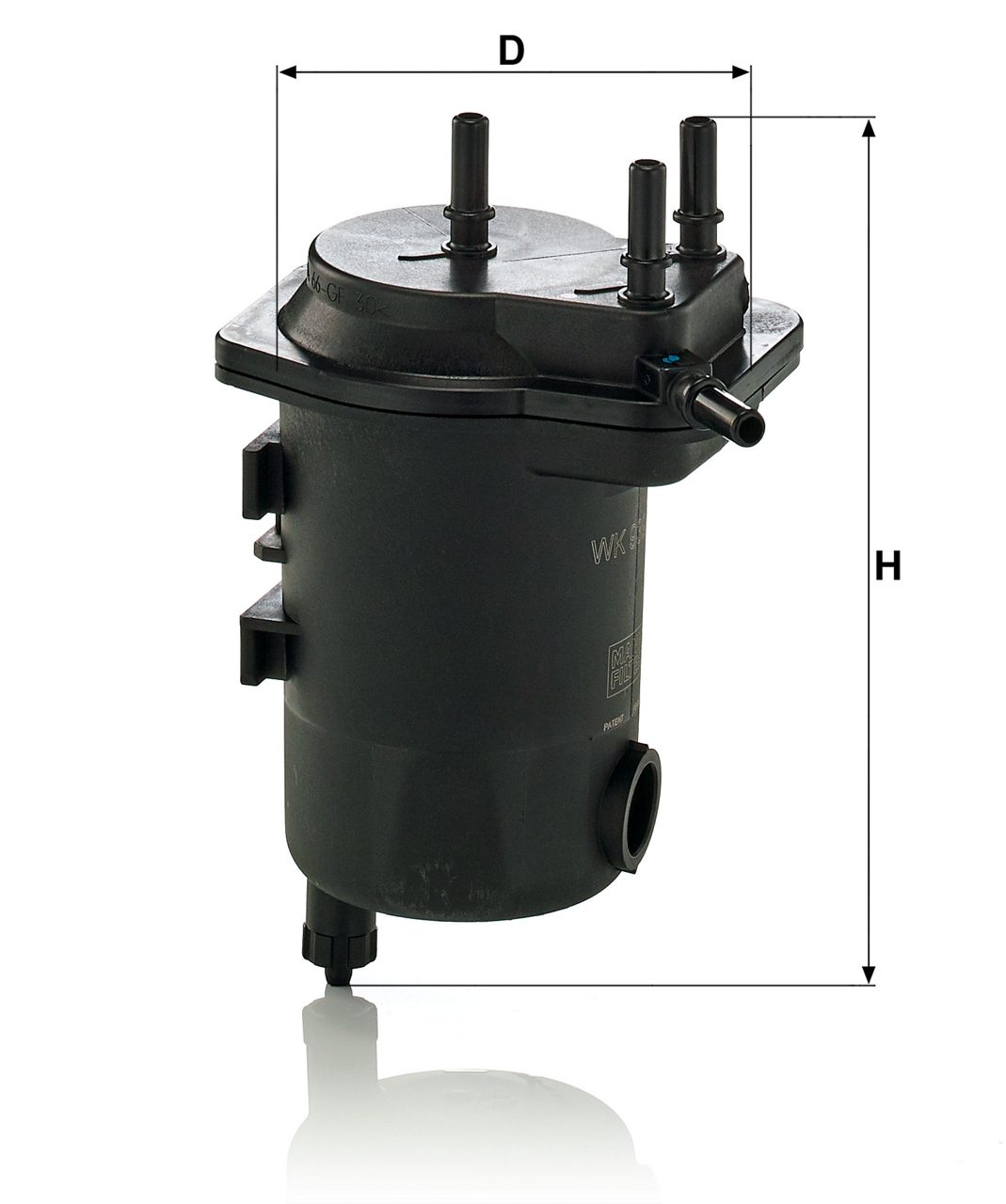 Product Image WK939/10X_MANN-FILTER