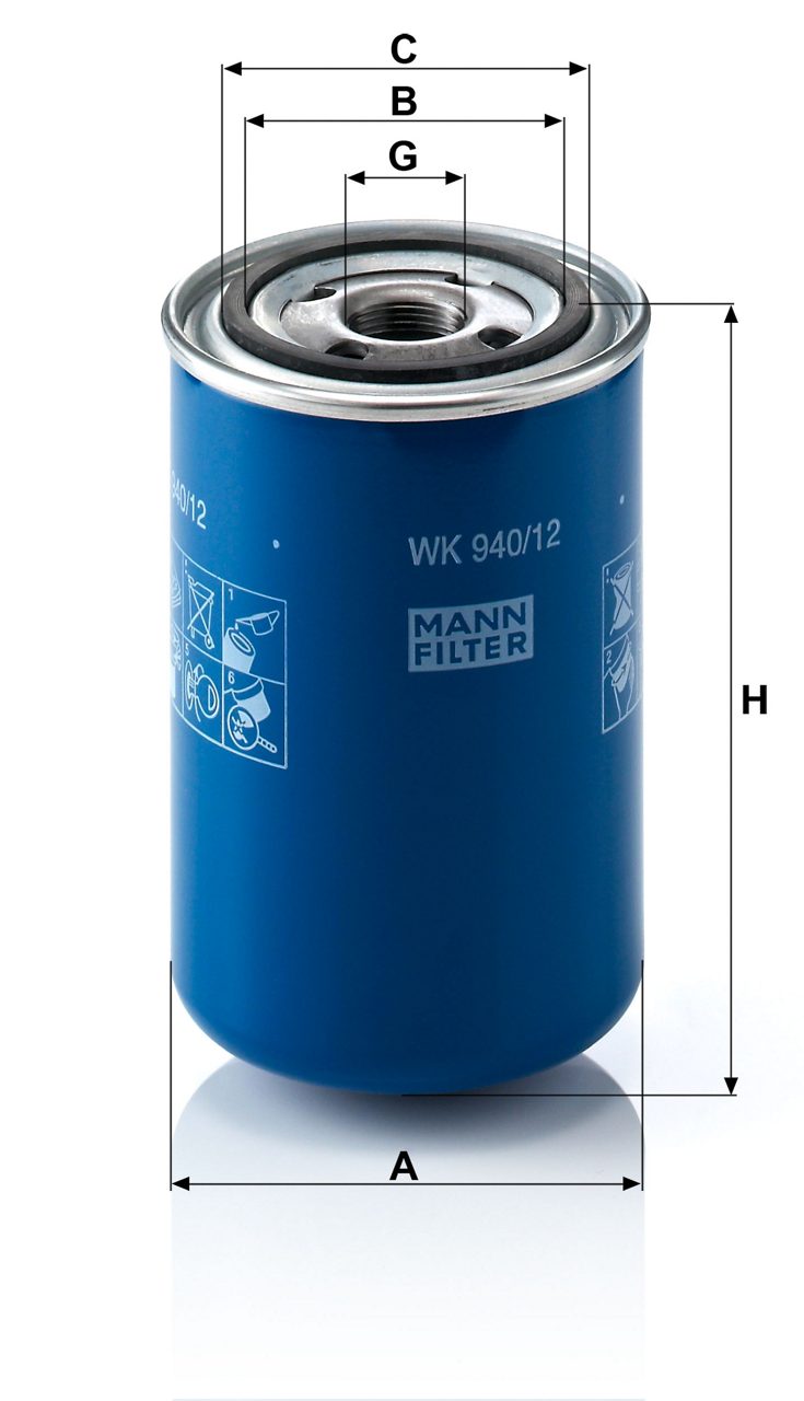 Product Image WK940/12_MANN-FILTER