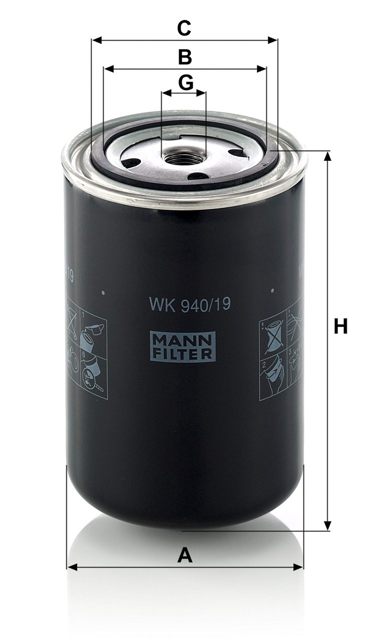 Product Image WK940/19_MANN-FILTER